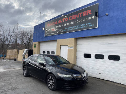 2015 Acura TLX for sale at Panda Auto Center in Allentown PA