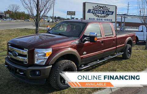 2015 Ford F-250 Super Duty for sale at Finish Line Auto Sales Inc. in Lapeer MI