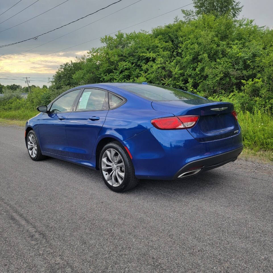 2015 Chrysler 200 for sale at Lucky One Auto Sales in Lafayette, NY