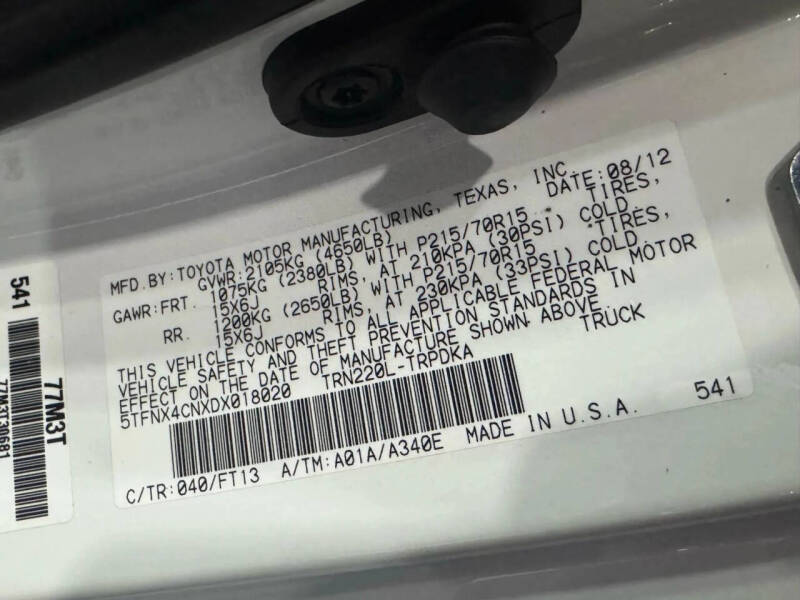 2013 Toyota Tacoma