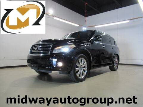 2011 Infiniti QX56 for sale at Midway Auto Group in Addison TX