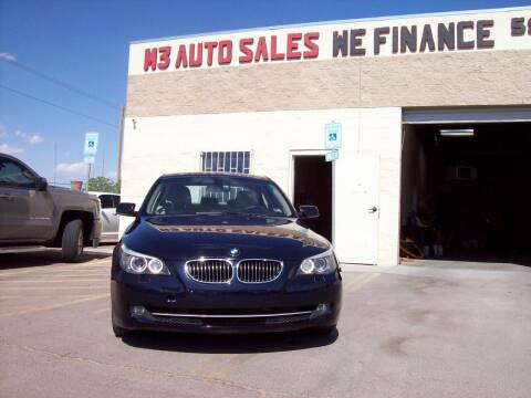 2008 BMW 5 Series for sale at AMAX Auto LLC in El Paso TX