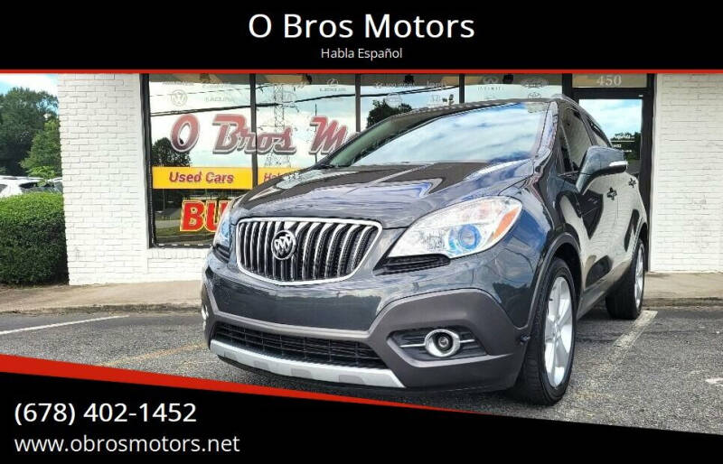 2016 Buick Encore for sale at O Bros Motors in Marietta GA