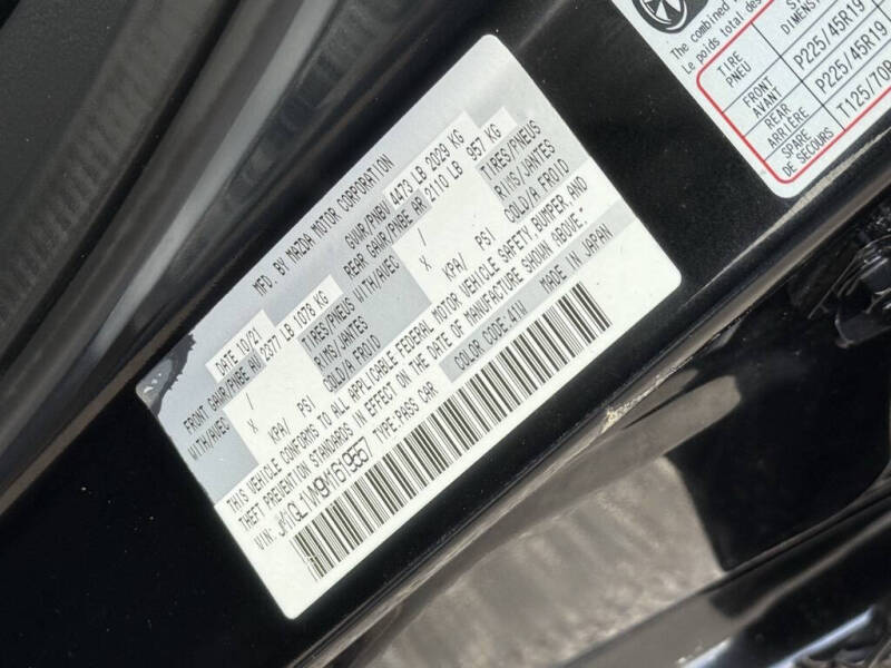 2021 Mazda MAZDA6 Touring