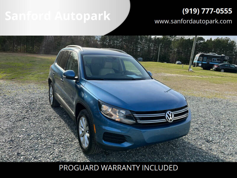 2017 Volkswagen Tiguan for sale at Sanford Autopark in Sanford NC
