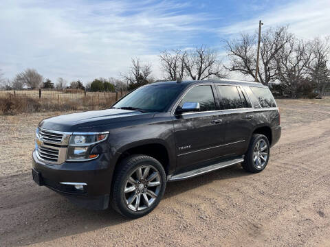 2015 Chevrolet Tahoe for sale at TNT Auto in Coldwater KS