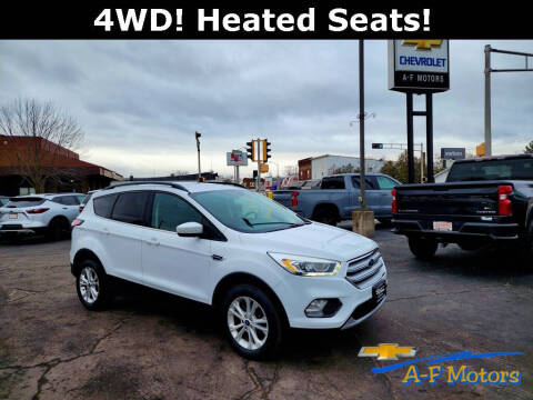 2017 Ford Escape for sale at A-F MOTORS in Adams WI