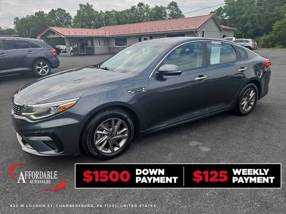 2020 Kia Optima for sale at Chambersburg Affordable Auto in Chambersburg, PA