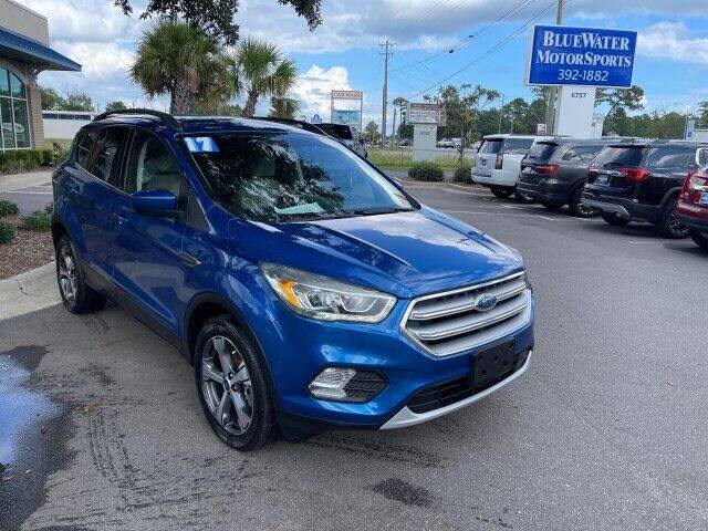 2017 Ford Escape for sale at BlueWater MotorSports in Wilmington NC