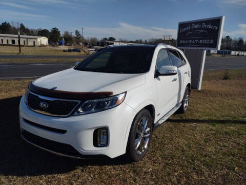 2014 Kia Sorento for sale at LEGEND AUTO BROKERS in Pelzer SC