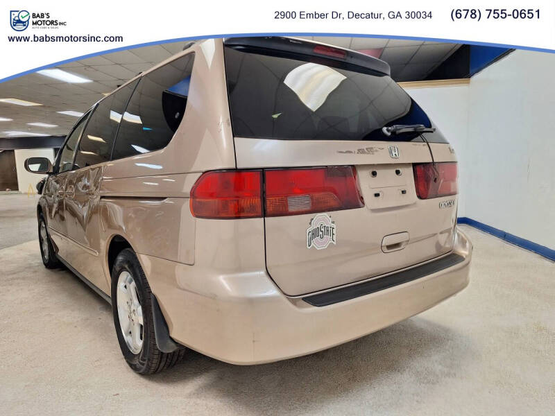 2001 Honda Odyssey EX