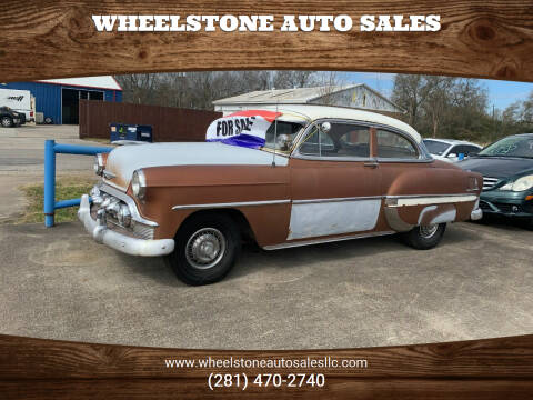 1953 Chevrolet 210 for sale at Wheelstone Auto Sales in La Porte TX