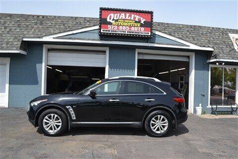 2014 Infiniti QX70 for sale at Quality Pre-Owned Automotive in Cuba MO