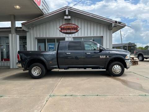 2016 RAM 3500 for sale at Motorsports Unlimited - Trucks in McAlester OK
