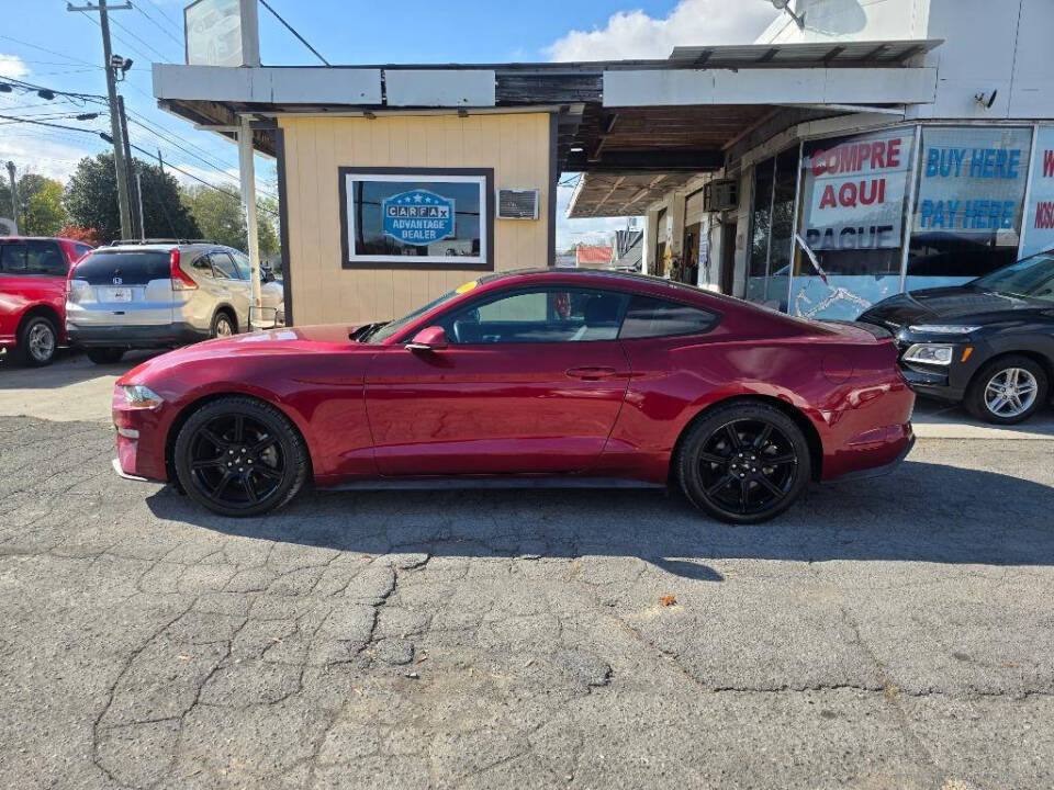 2018 Ford Mustang for sale at DAGO'S AUTO SALES LLC in Dalton, GA