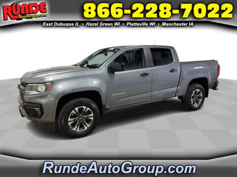 2021 Chevrolet Colorado for sale at Runde PreDriven in Hazel Green WI