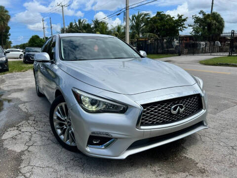 2019 Infiniti Q50 for sale at Vice City Deals in Doral FL