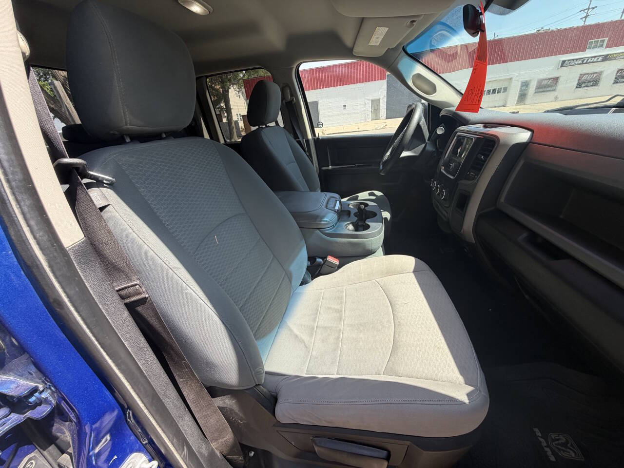 Blue 2015 Ram 1500 Express 4x4 Express 4dr Quad Cab 6.3 ft. SB Pickup 2