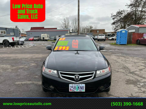 2007 Acura TSX for sale at Low Price Auto and Truck Sales, LLC in Salem OR