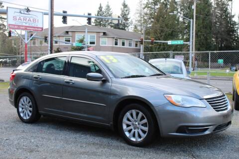 2013 Chrysler 200 for sale at Sarabi Auto Sale in Puyallup WA