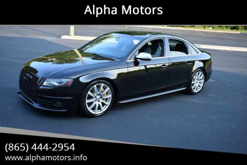 2011 Audi S4 for sale at Alpha Motors in Knoxville TN