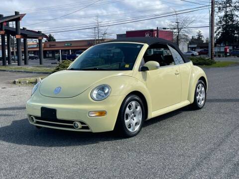 2003 Volkswagen New Beetle Convertible for sale at Baboor Auto Sales in Lakewood WA