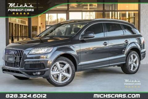 2014 Audi Q7 for sale at Mich's Foreign Cars in Hickory NC