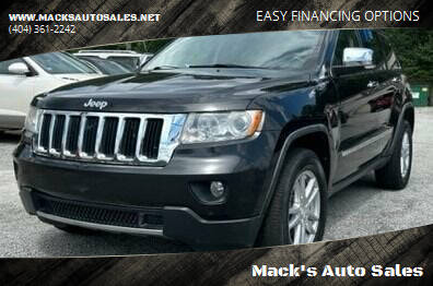 2011 Jeep Grand Cherokee for sale at Mack's Auto Sales in Forest Park GA