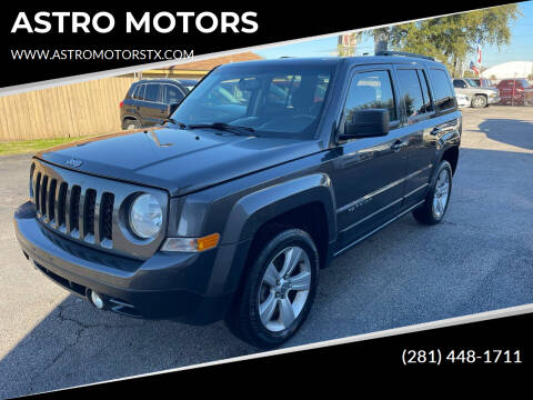 2015 Jeep Patriot for sale at ASTRO MOTORS in Houston TX