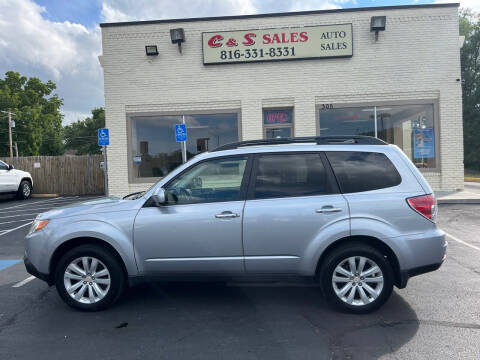2012 Subaru Forester for sale at C & S SALES in Belton MO
