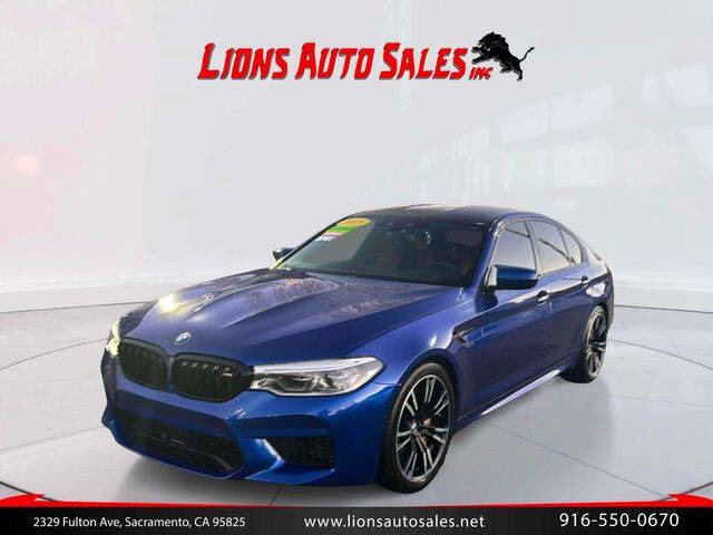 2018 BMW M5 for sale at LIONS AUTO SALES in Sacramento CA