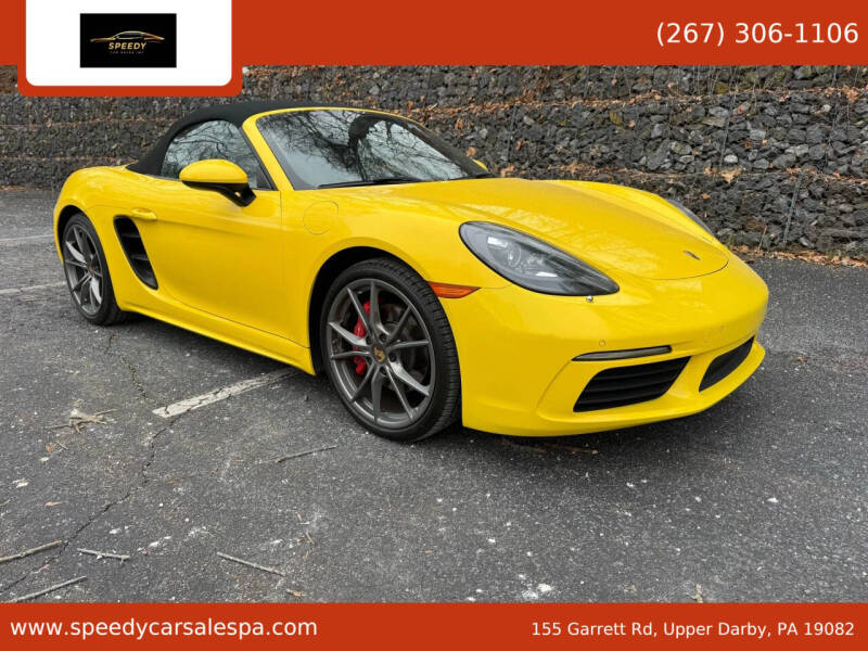 2021 Porsche 718 Boxster S