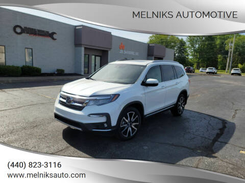 2022 Honda Pilot for sale at Melniks Automotive in Berea OH
