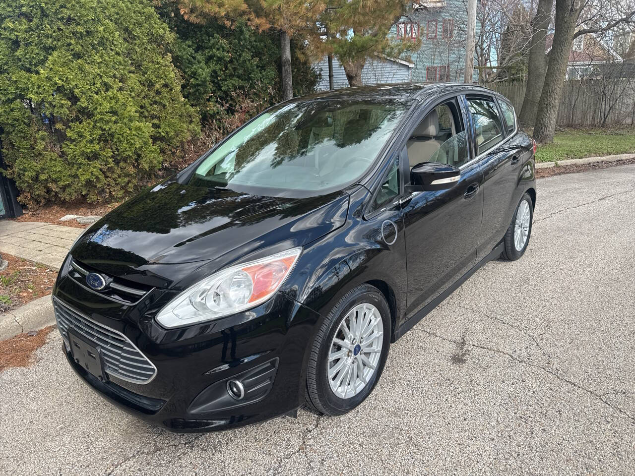 Black 2016 Ford C-MAX Energi SEL SEL 4dr Wagon 2