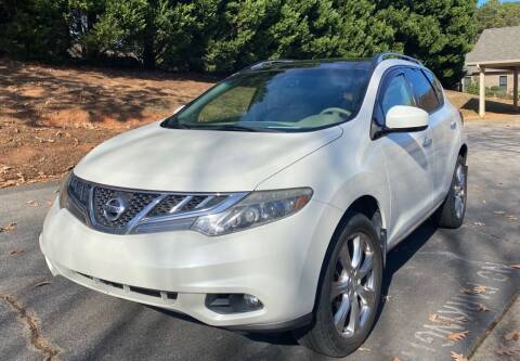 2012 Nissan Murano for sale at GR Motor Company in Garner NC