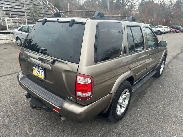 2002 Nissan Pathfinder for sale at FUELIN  FINE AUTO SALES INC in Saylorsburg, PA