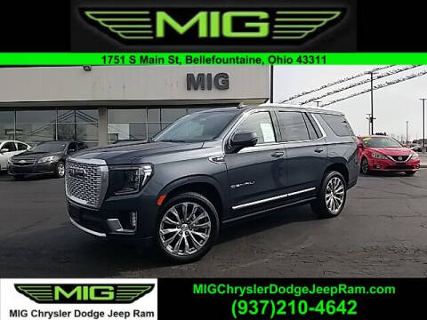 2021 GMC Yukon for sale at MIG Chrysler Dodge Jeep Ram in Bellefontaine OH