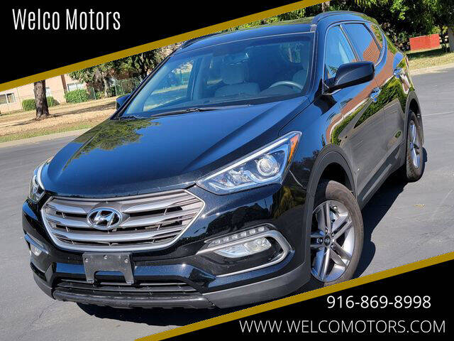 2017 Hyundai Santa Fe Sport for sale at Welco Motors in Rancho Cordova CA