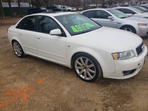 2004 Audi A4 for sale at Northwoods Auto & Truck Sales in Machesney Park IL