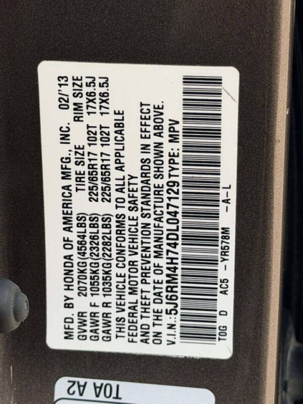 2013 Honda CR-V EX-L