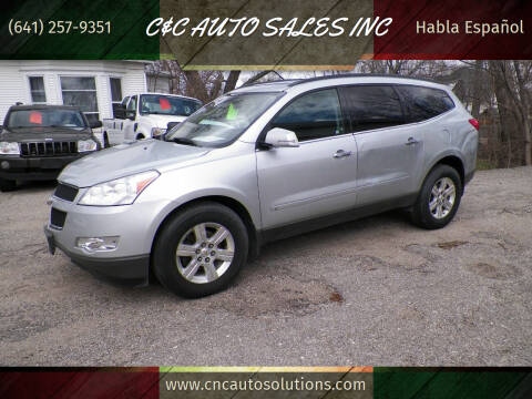 2012 Chevrolet Traverse for sale at C&C AUTO SALES INC in Charles City IA