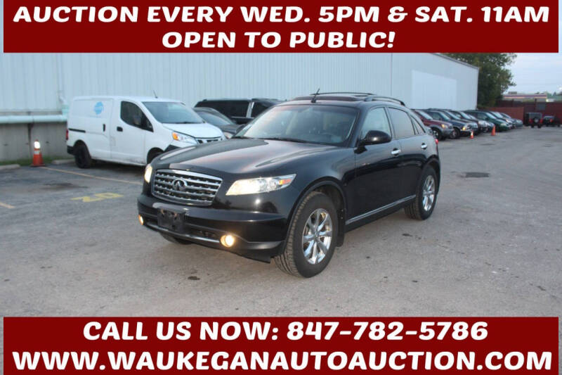 2008 Infiniti FX35 for sale at Waukegan Auto Auction in Waukegan IL