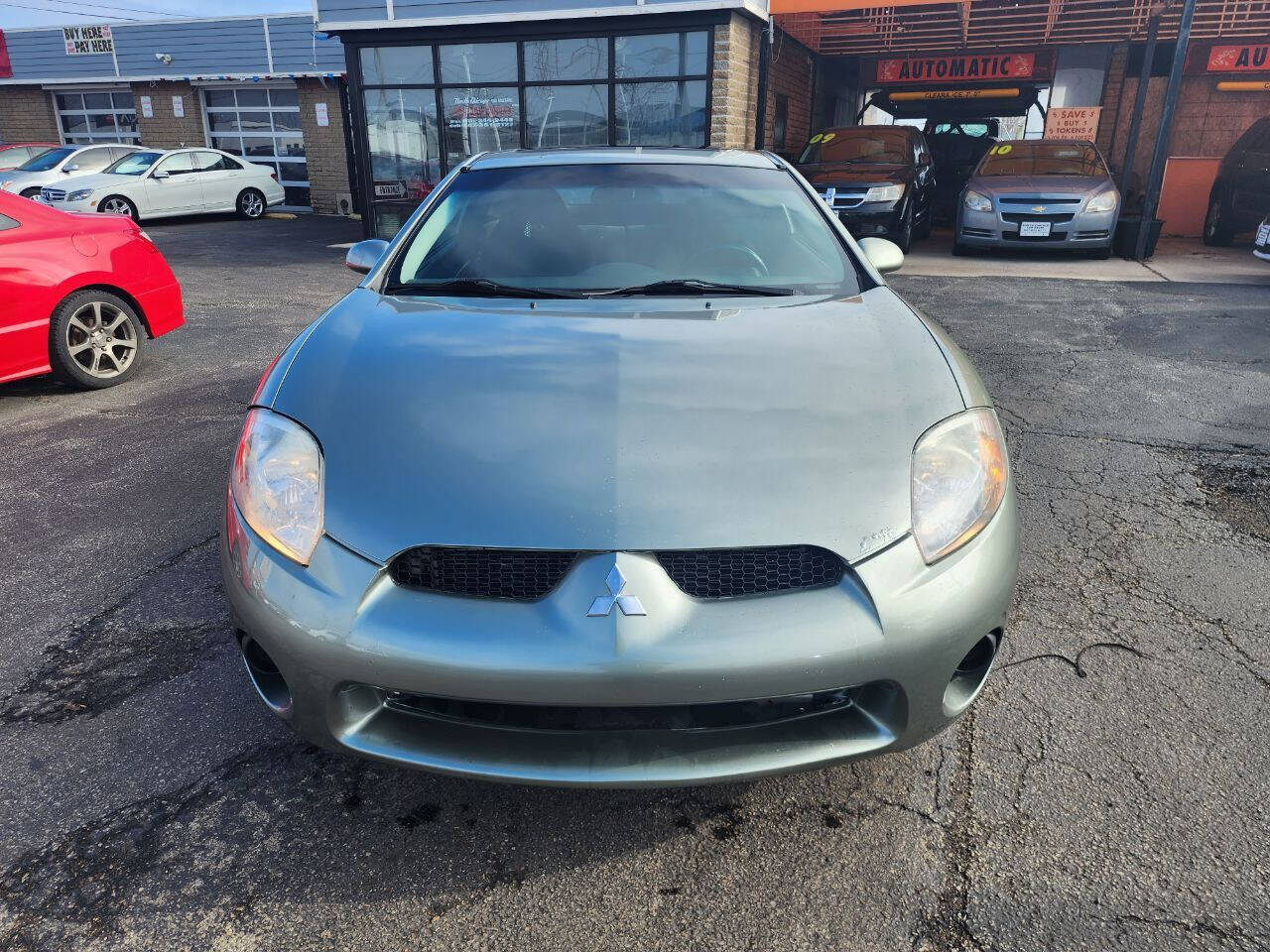 Green 2008 Mitsubishi Eclipse GS GS 2dr Hatchback 1