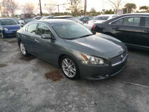 2009 Nissan Maxima for sale at LAND & SEA BROKERS INC in Pompano Beach FL