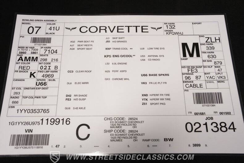 2007 Chevrolet Corvette