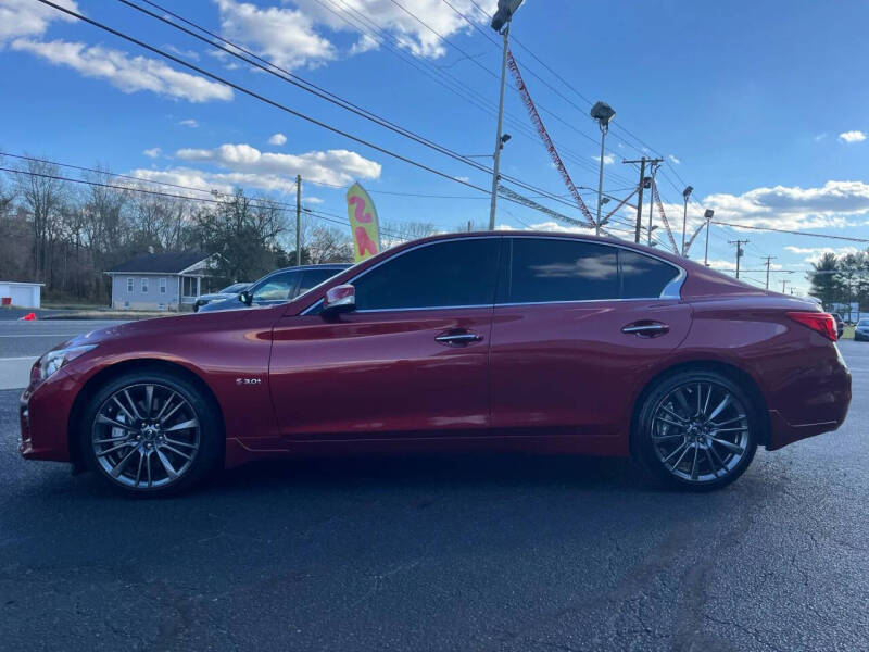 2016 Infiniti Q50 Red Sport 400