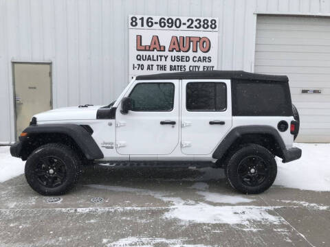 2018 Jeep Wrangler Unlimited for sale at LA AUTO in Bates City MO