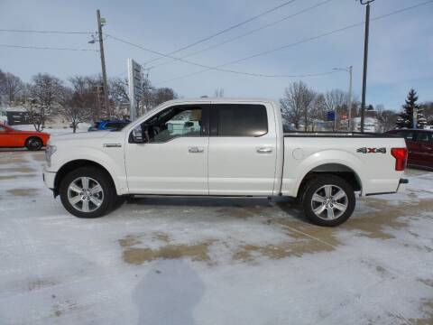 2018 Ford F-150 for sale at WAYNE HALL CHRYSLER JEEP DODGE in Anamosa IA