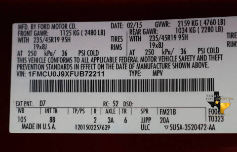 2015 Ford Escape Titanium