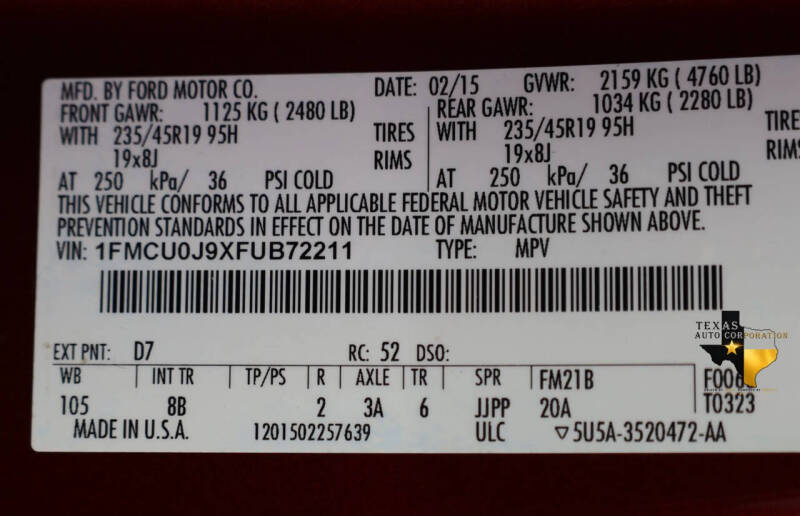 2015 Ford Escape Titanium